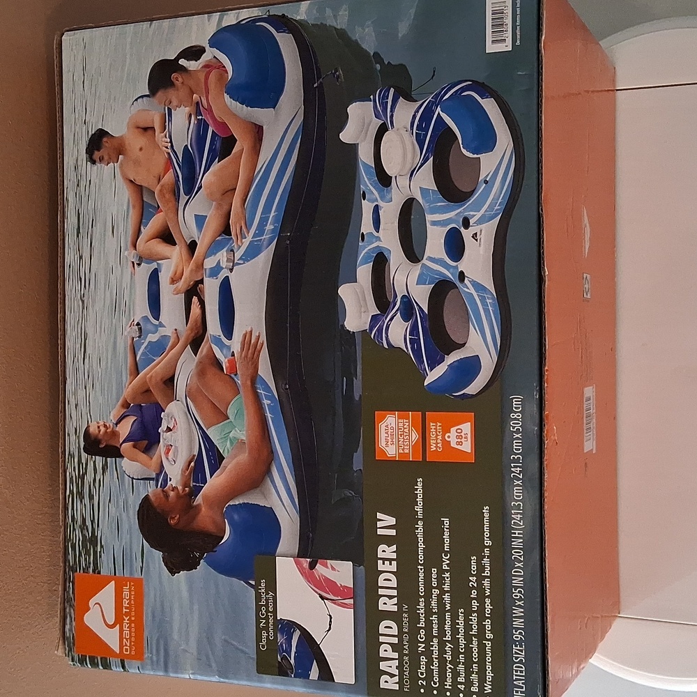 Rapid Rider IV Inflatable Raft. NIB. - Picture 4 of 7